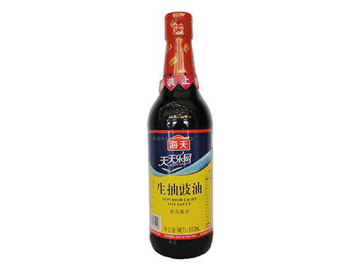 500mL海天生抽豉油粮油配送